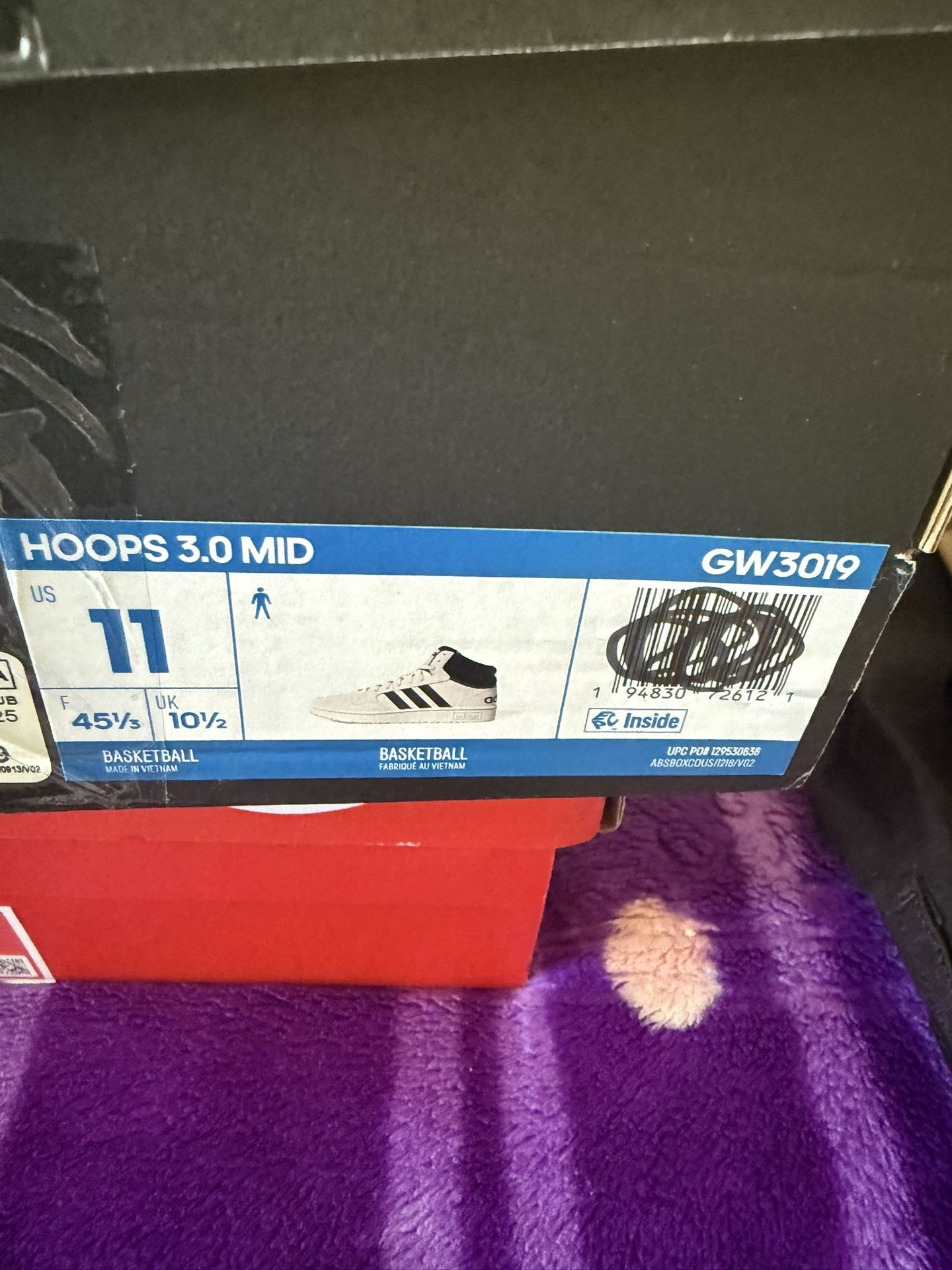 Adidas Hoops 3.0 Mid And Nike Court Visión Lo