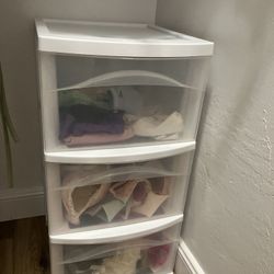 Sterilite Plastic Drawers