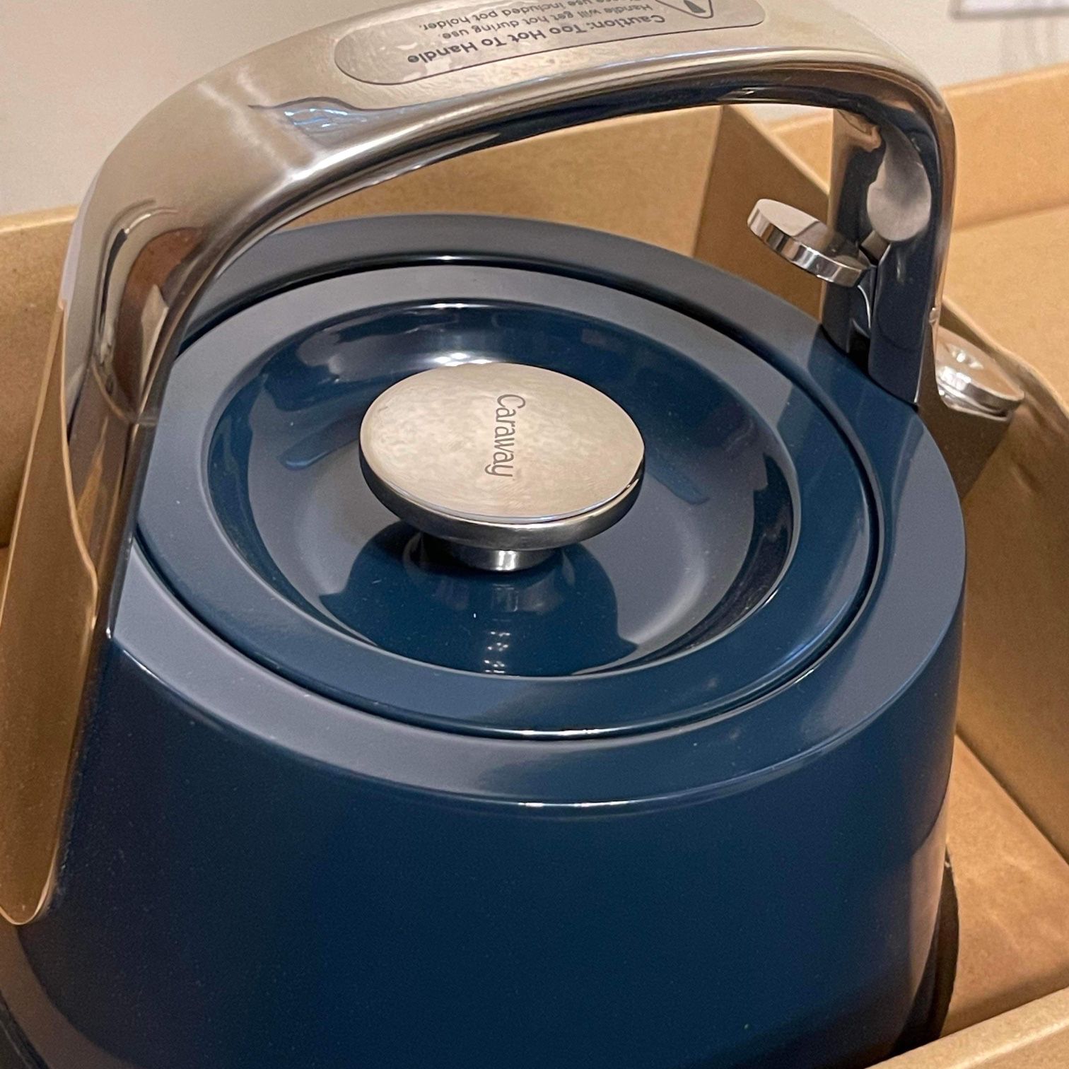 Navy Blue Caraway Cookset And Tea Kettle for Sale in Indianapolis, IN -  OfferUp