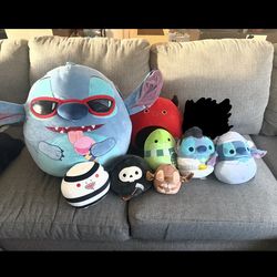 Lot of various Squishmallows