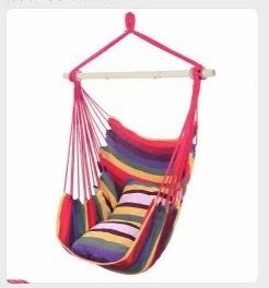 Brand new hammock with 2 throw pillows