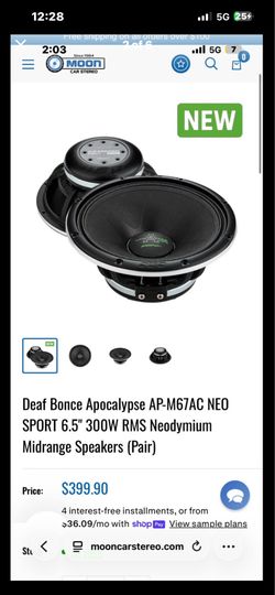 Speaker rack with 6.5 Arnolds Sport new release