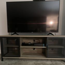 Industrial style TV Stand/ Entertainment center
