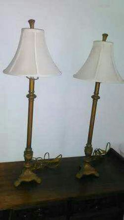 Lamps w/ shades!