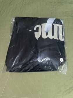 NWT Homme + Femme TWISTED FINGERS HOODIE BLACK WITH CREAM LARGE