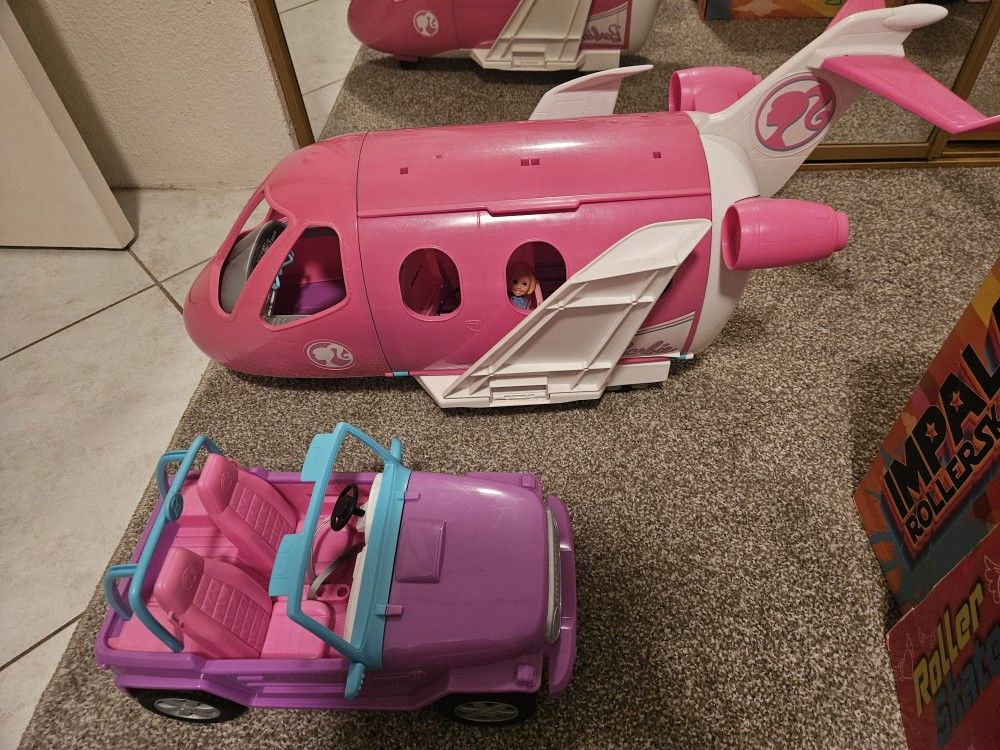 Barbie Airplane And CAR