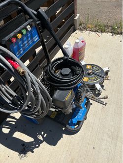 Pressure washing kit