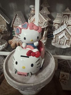 Hello Kitty Piggy Bank Ceramic