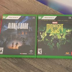 Xbox Series X Marvel Midnight Suns Legendary Edition + Alone in the Dark