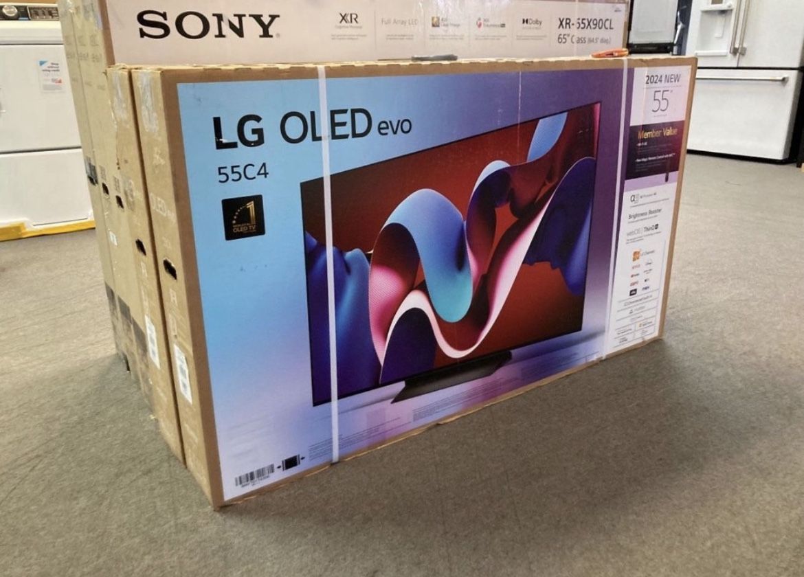 LG 55” OLED C4 4K HDR SMART TV