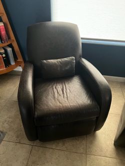 BarcaLounger leather recliners