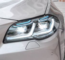 For BMW 5 Series F10 F18 2011-17 Halogen Facelift LED Headlights Assembly NO AFS