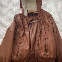 Jacket With Fur Hood