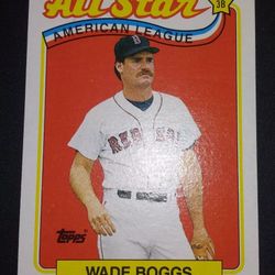 Wade Boggs Card