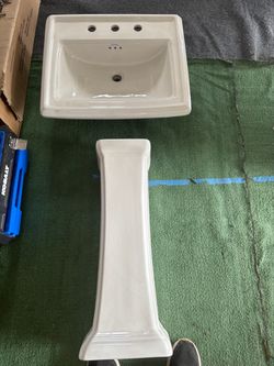 Standing sink and base