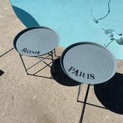 Shabby Metal / iron (2) multi purpose use