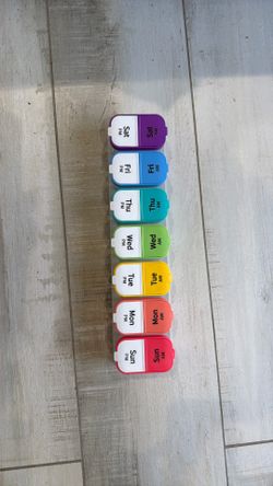 Extra Large Weekly Pill Organizer 2 Times a Day,