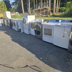Lots Of Washer And Dryers Available 