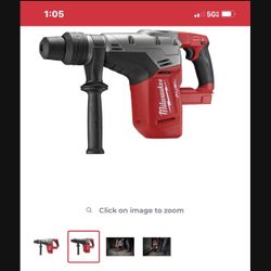 Milwaukee 2717.20 M18 FUEL 1-9/16" SDS Max Rotary Hammer, Bare Tool