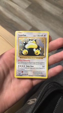 Snorlax card