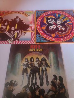 KISS VINYL ALBUM'S