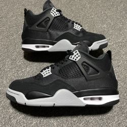 Jordan 4 Retro   Black Canvas