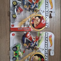 Hotwheels Baby Mario Bowser Jr $22 For 2