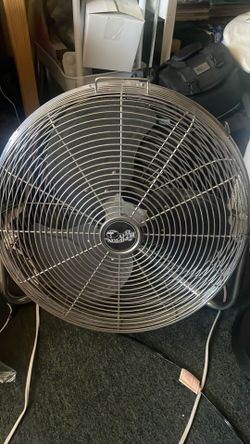 High Velocity 20 in. 3 Speed Metallic Floor Fan