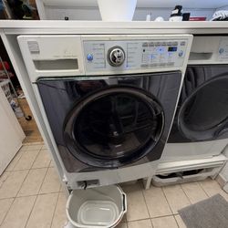 Lavadora, secadora, estufa, Nevera, washer and dryer