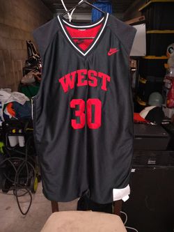 Reversible West 30 Nike Supreme Court Basketball Jersey Size large