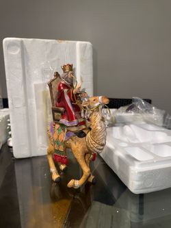 Hawthorne Village King Melchior Camel Figurine Nativity Collection w/ COA