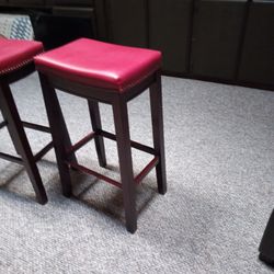 Red Bar Stools