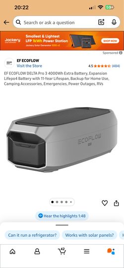 Ecoflow delta 3 pro extra battery