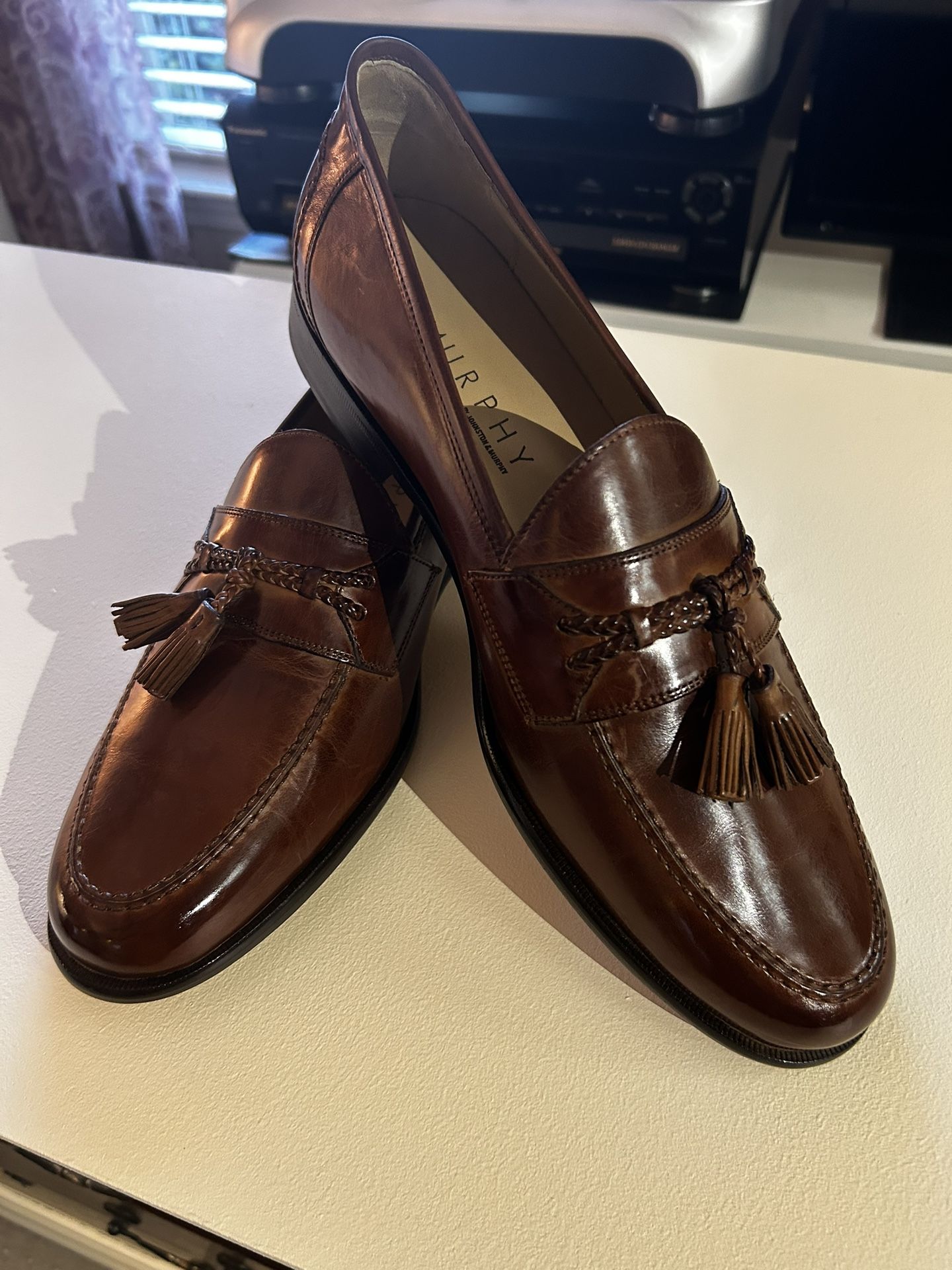 Size 11 1/2 Johnson and Murphy tassel loafers