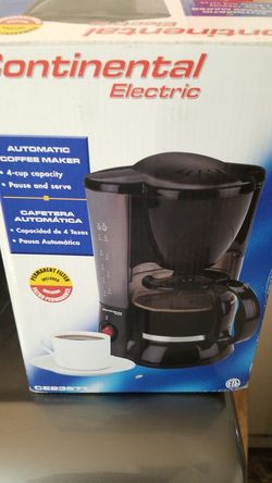 Coffee maker never used