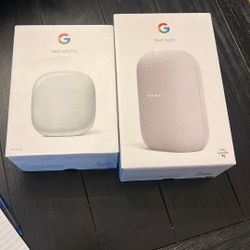 Nest Wi-Fi Pro And Nest Smart Audio Speaker 