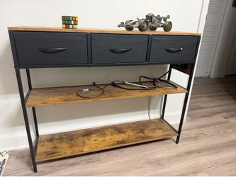 Entryway Table with Outlets