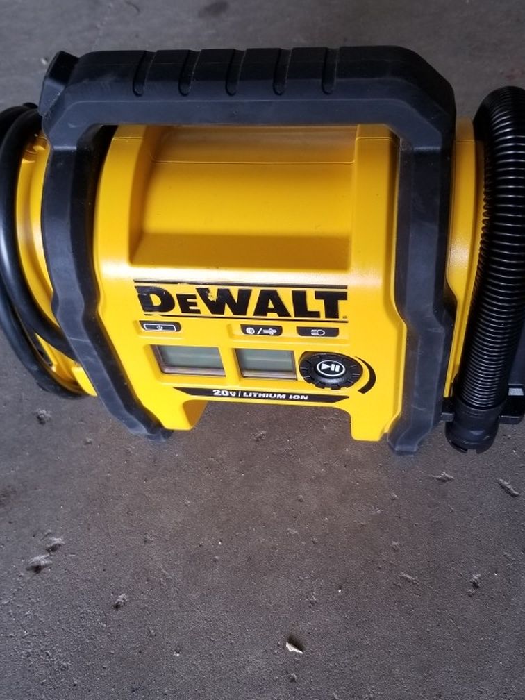 Dewalt 20 V Max air compressor