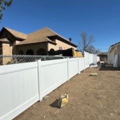 Vinyl Fence 