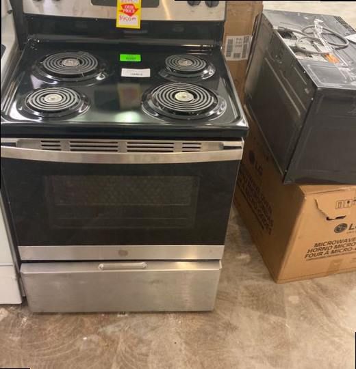 GE Electric Stove Jbs360rmSs 30-in 4 E1 OUTTN