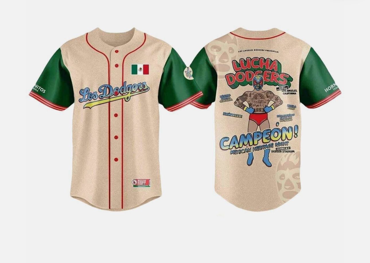2025 Dodgers Mexican Heritage Night Jersey