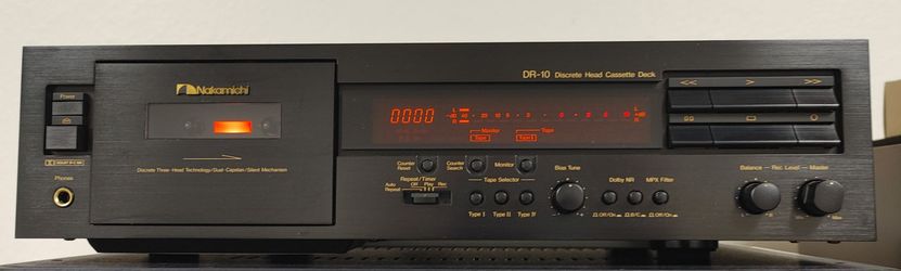 Nakamichi DR-10 Cassette Deck - 3 Head - The Last Nakamichi