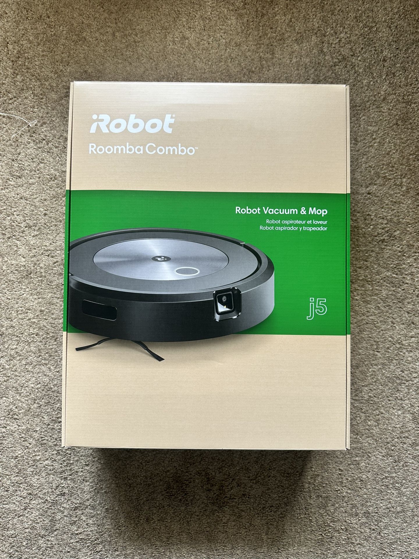 iRobot Roomba j517020 Combo j5 Robot Vacuum And Mop With Smart Mapping