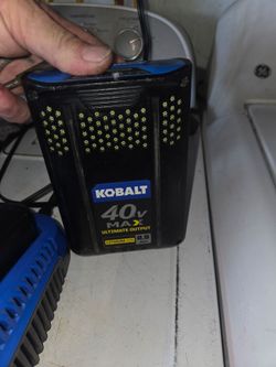 40 volt charger and batteries kabolt battery works other won't charge