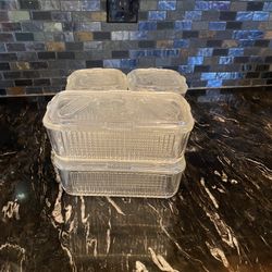 Vintage Refrigerator Dishes 