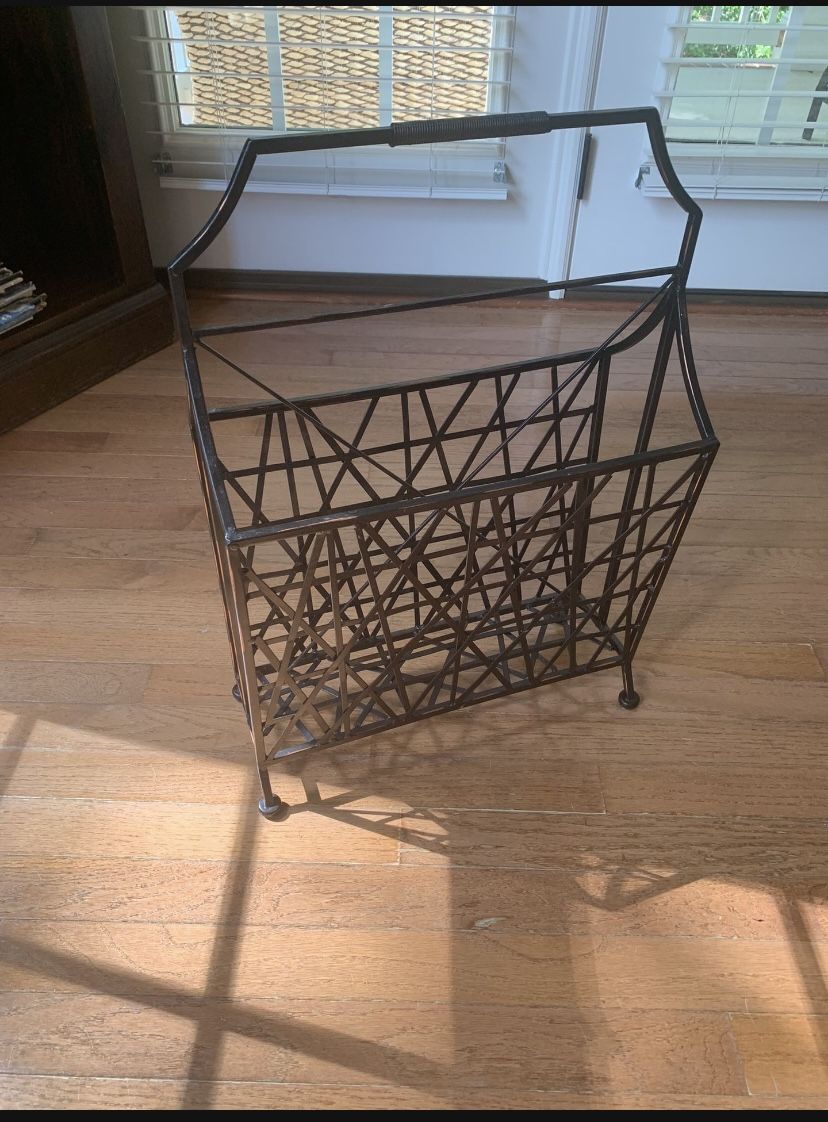 Pottery Barn Magazine Holder