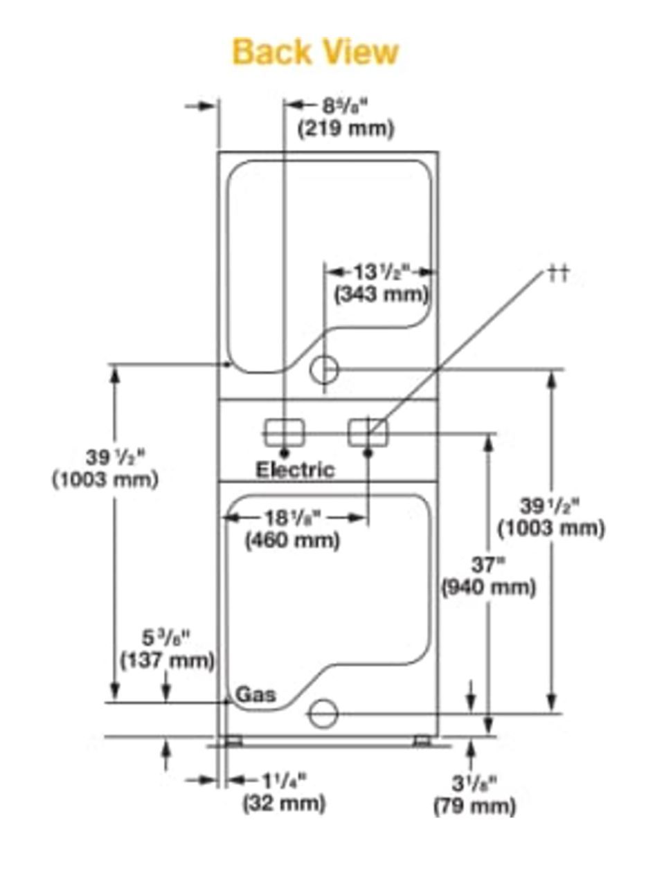 New Whirlpool Commercial Laundry – Electric Stack Dryer Model: CSP2940HQ