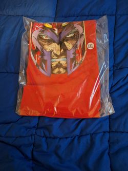 Marvel Magneto Red Graphic Men's XXL Short Sleeve T-Shirt 6XSN017