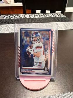 Eli Manning Donruss Optic NFL Trading Card