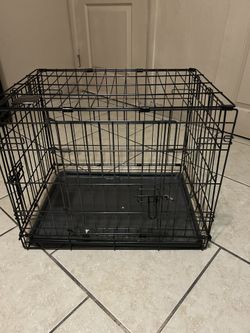 Jaula para perro de dos puertas